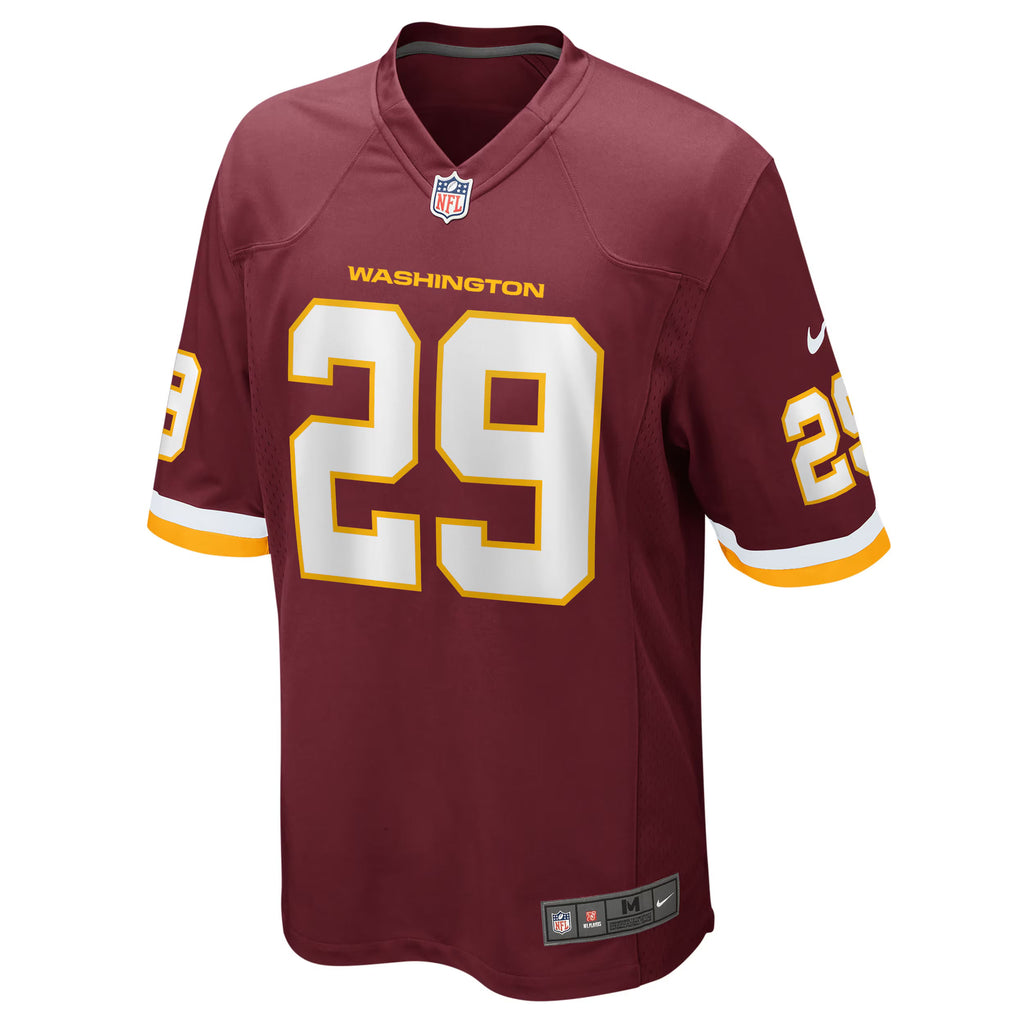 Washington Football Team Kendall Fuller Burgundy Team Game Jersey