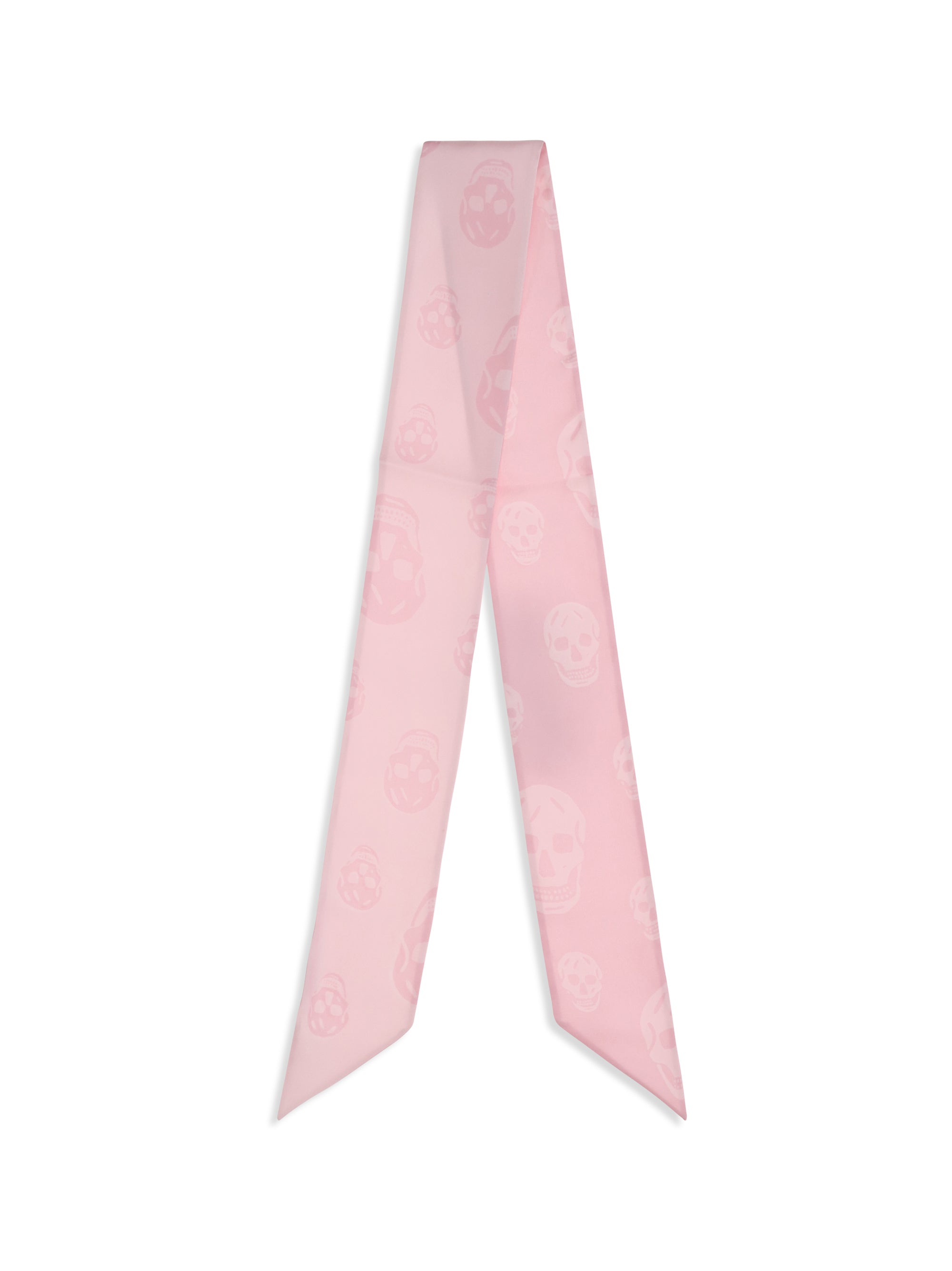 Alexander Mcqueen Women Skull Ribbon Scarf