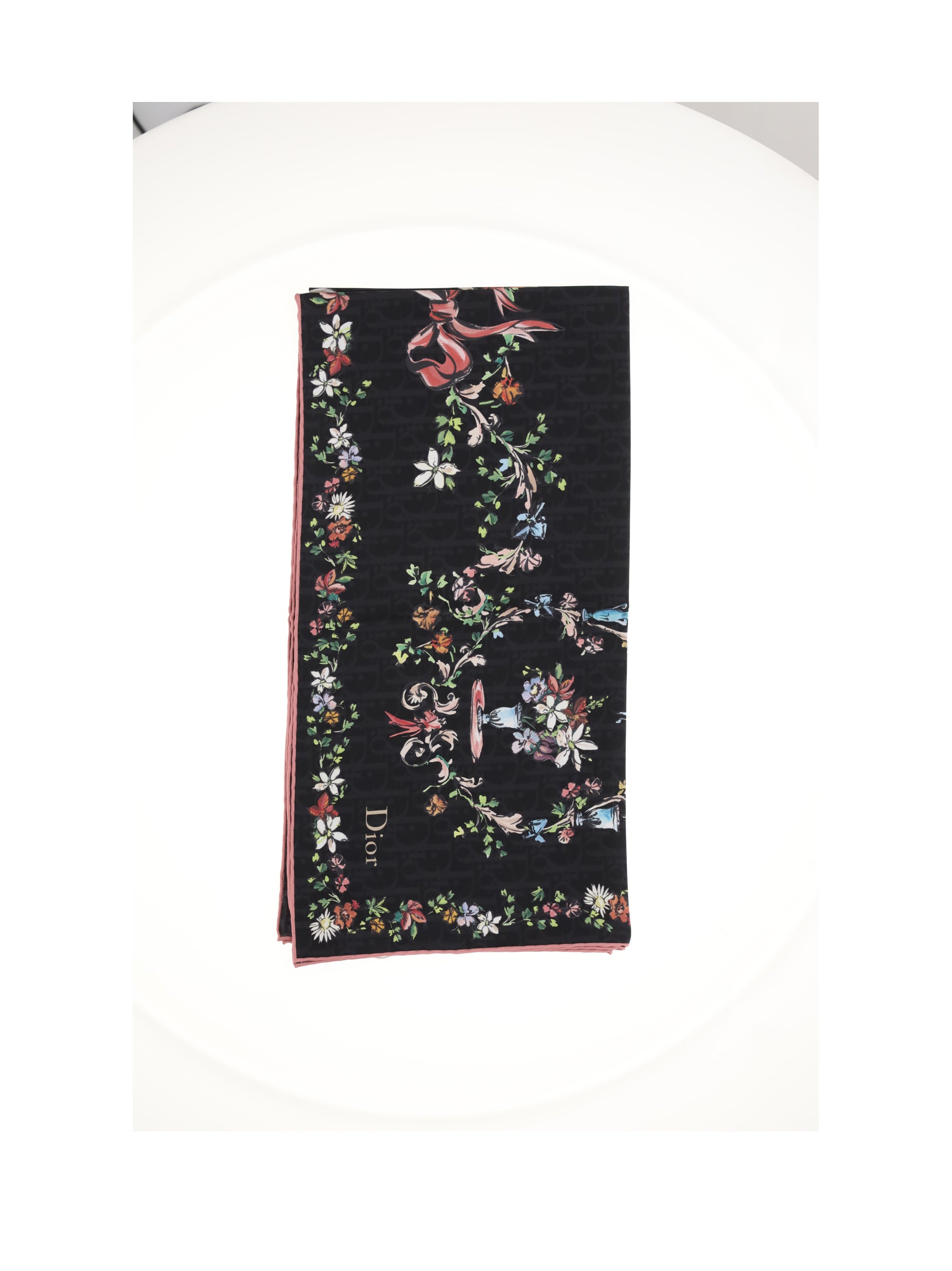 Dior Women 90X90 Oblique Scarf