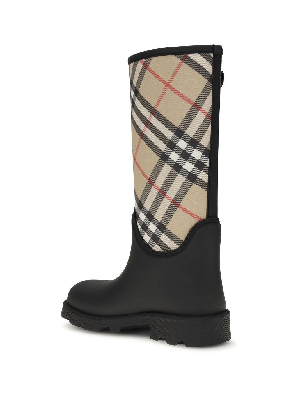 Burberry Women Marsh Stamp Rubber High Boots