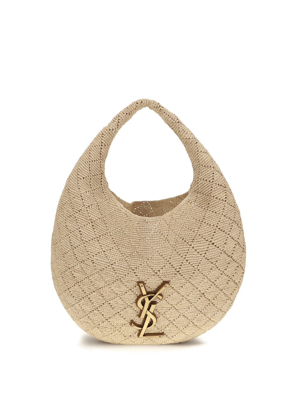 Saint Laurent Women Icare Hobo Bag In Raffia