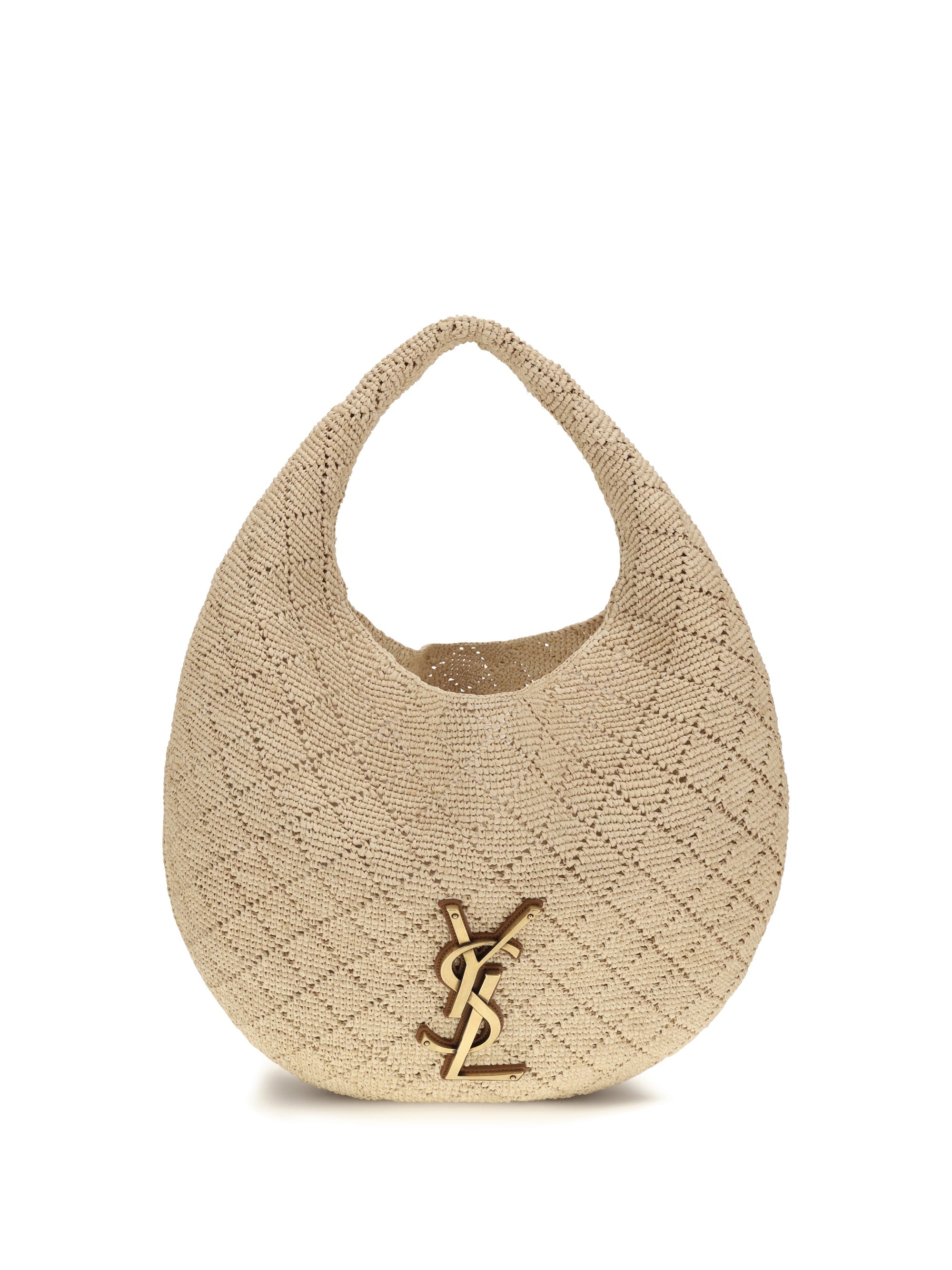 Saint Laurent Women Icare Hobo Bag In Raffia