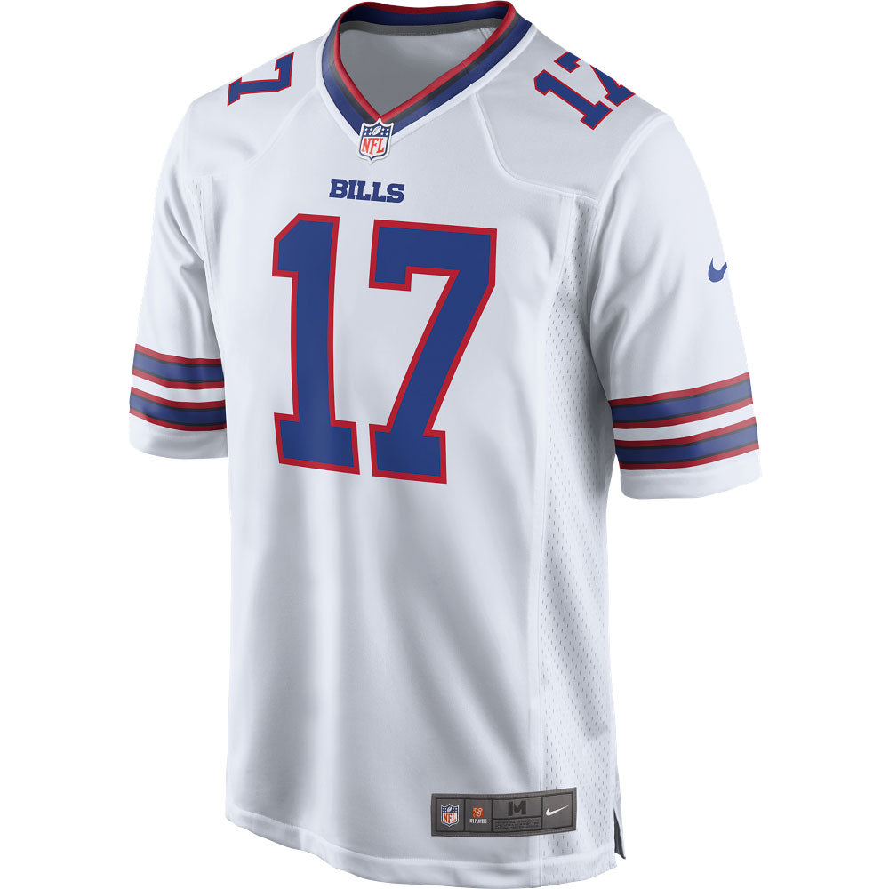 Buffalo Bills Josh Allen White Game Player Jersey