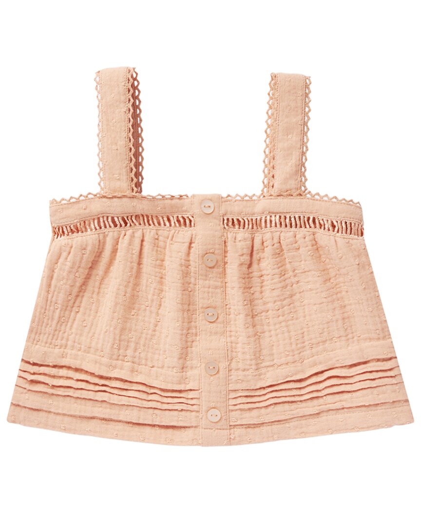 Rylee + Cru Collective Pleat Tank