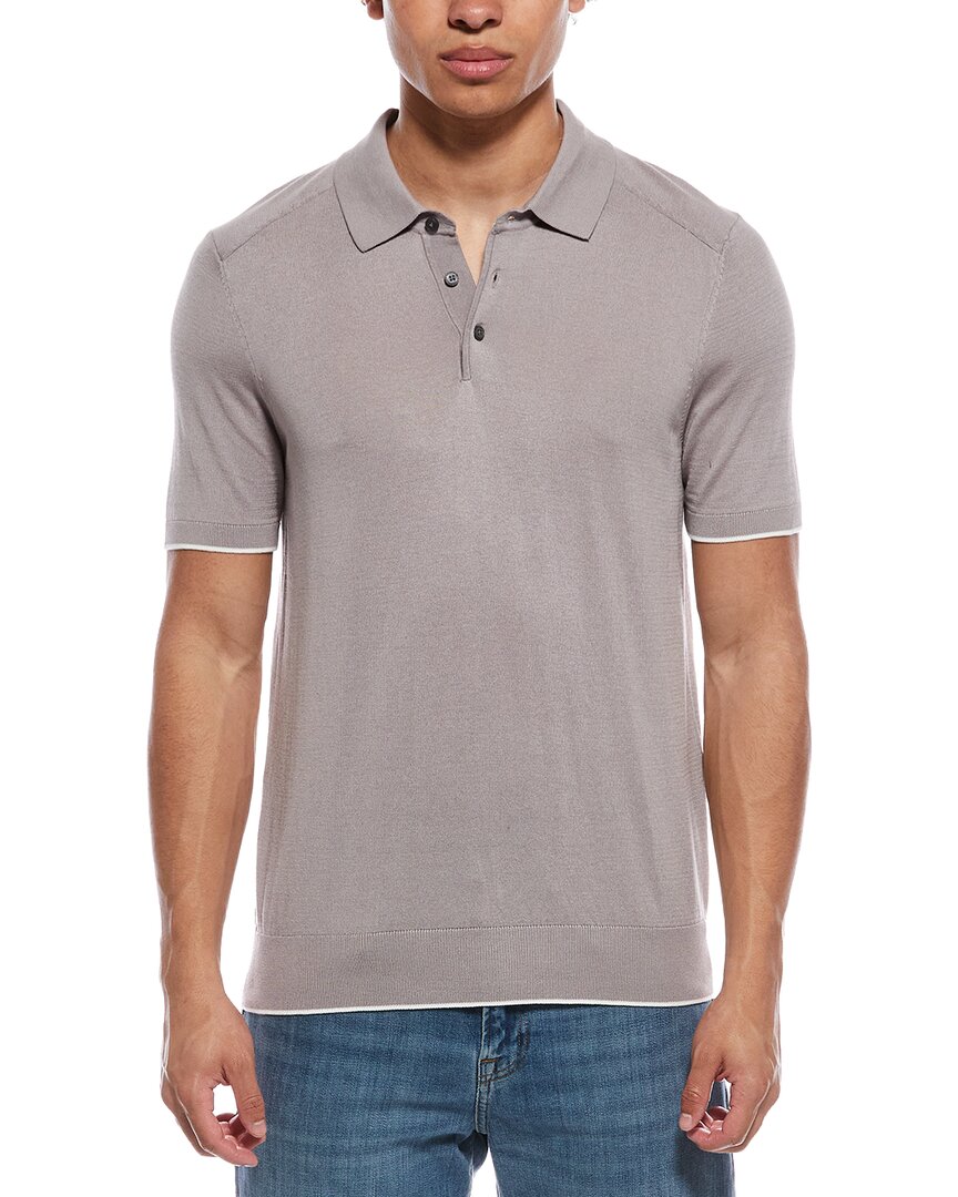 Raffi Jersey Polo Sweater Shirt