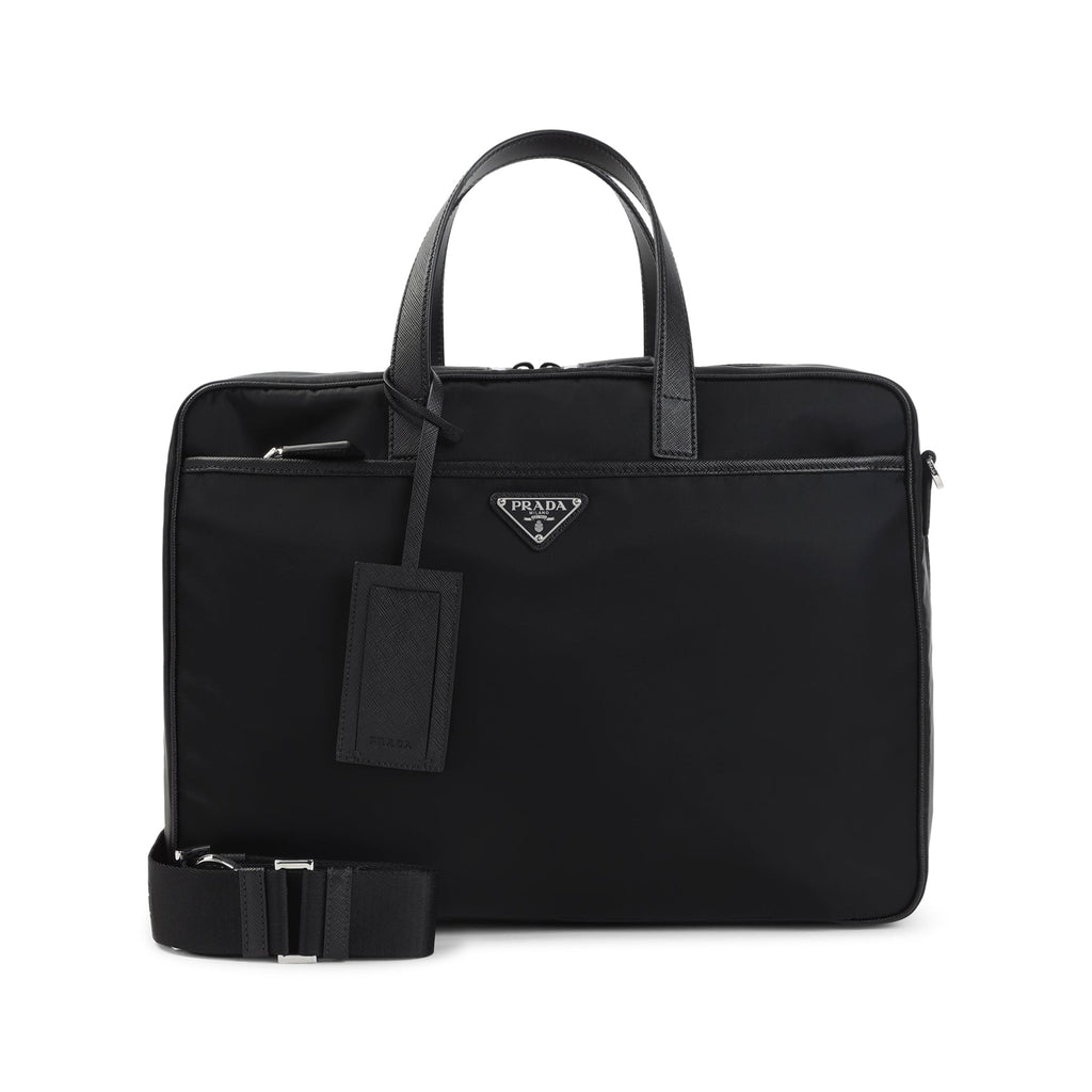 Prada Re-Nylon Briefcase Unisex