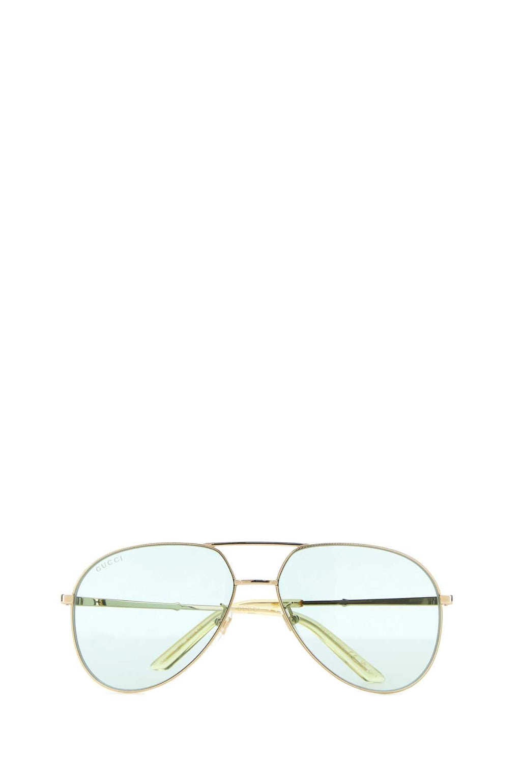 Gucci Men Gold Metal Sunglasses