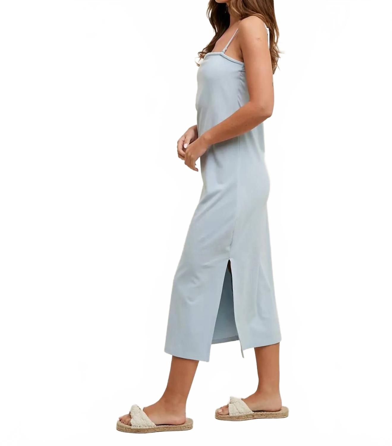 Convertible Midi Dress In Sky