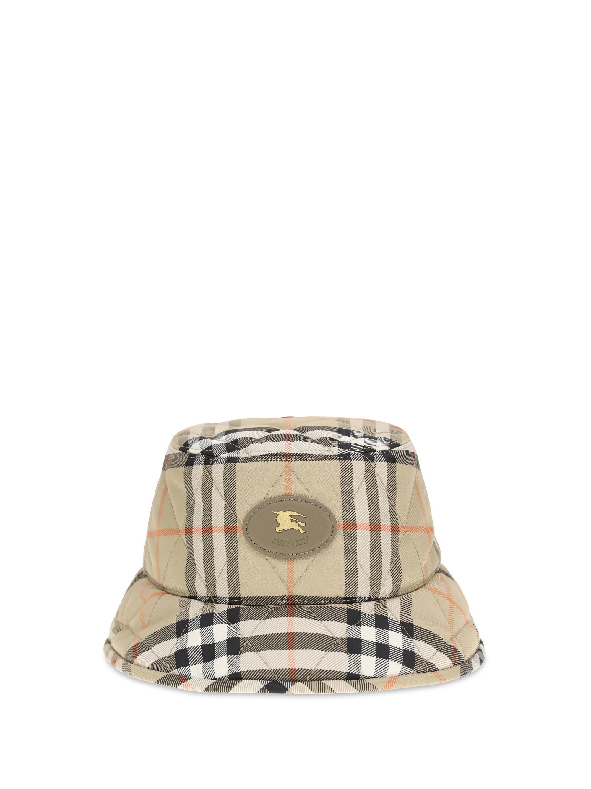 Burberry Men Horseshoe Quilted Bucket Hat