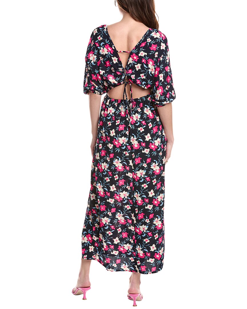 MARION Lace-Up Maxi Dress