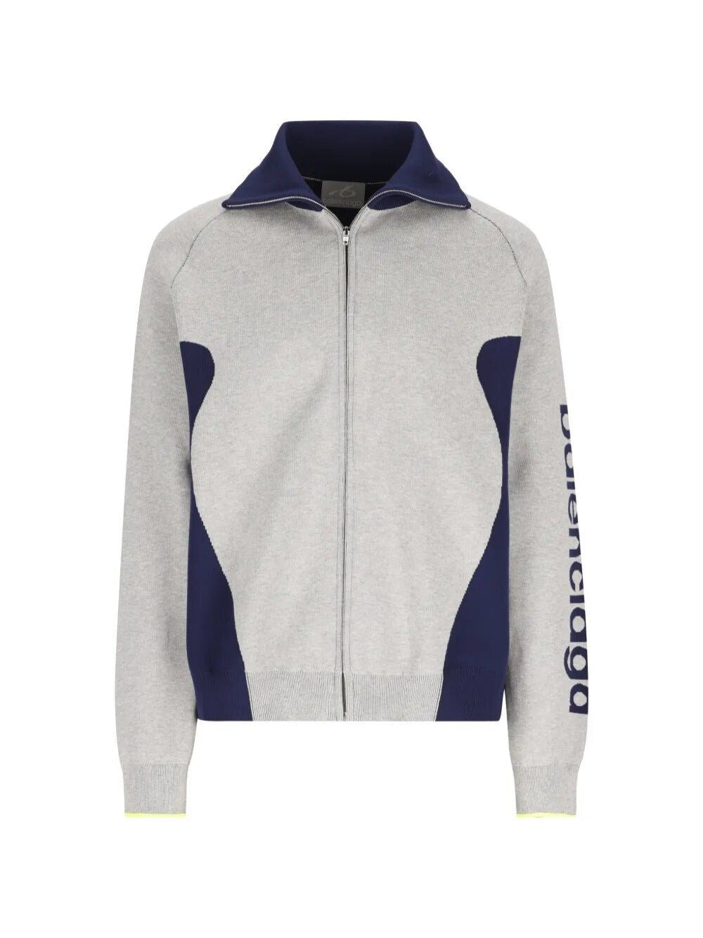 Balenciaga Men Knitted Cardigan With Zip Bodies