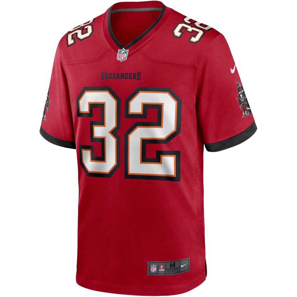 Tampa Bay Buccaneers James Wilder Red Game Retired Player Jersey