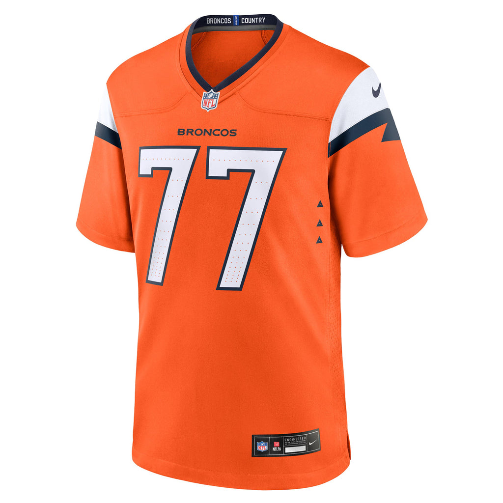 Denver Broncos Quinn Meinerz Orange Team Game Jersey