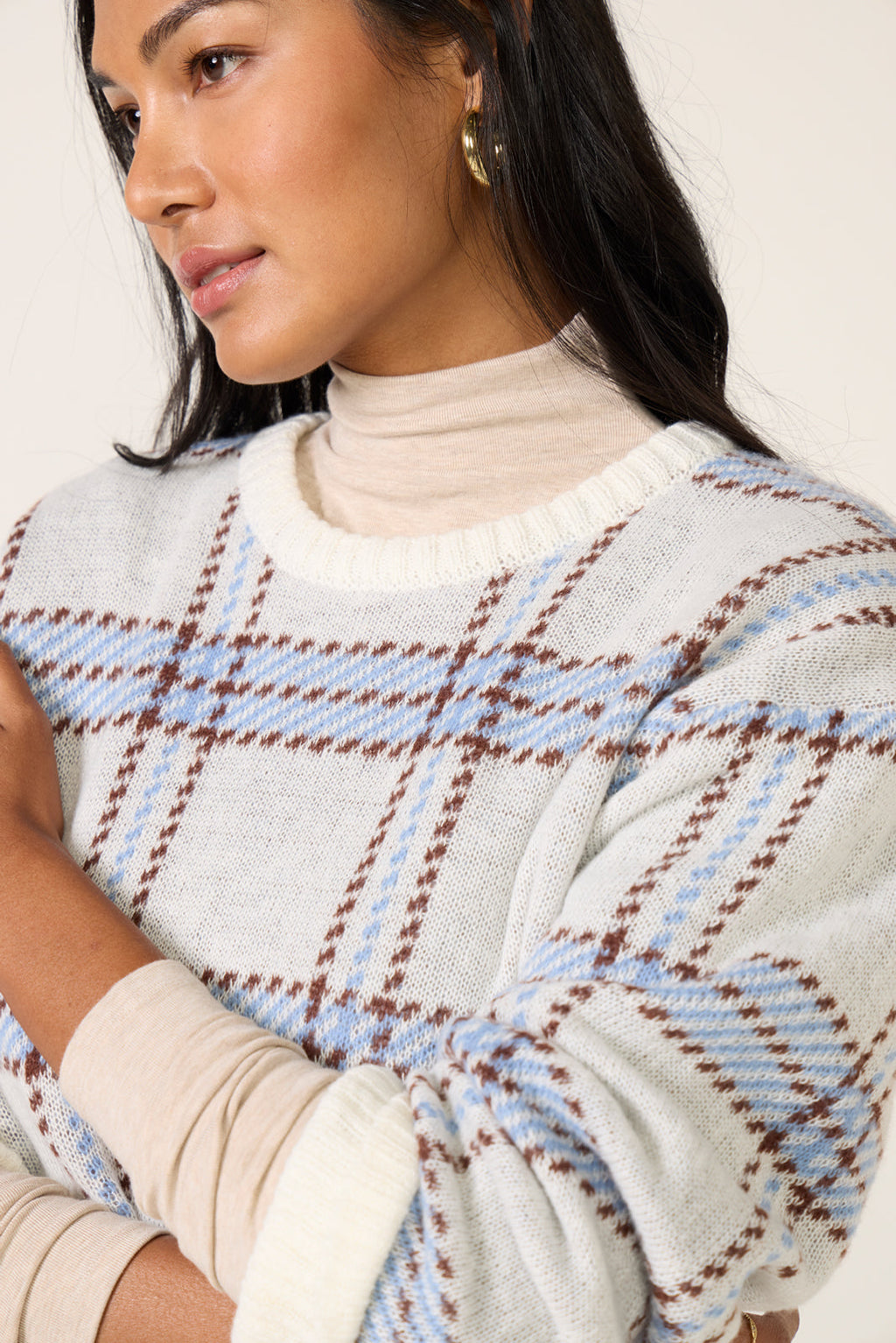 Women's Junction Crew Sweater Top