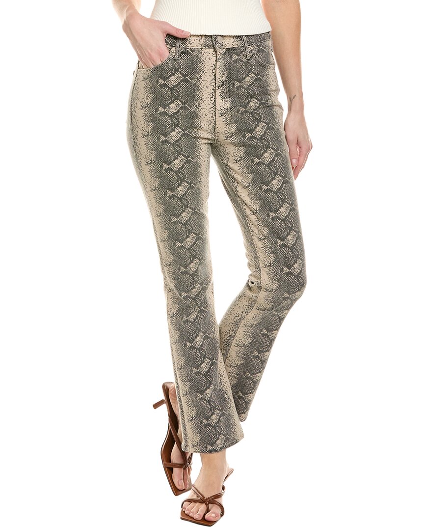 MOTHER The Hustler Flood Boa Babe Flare Jean