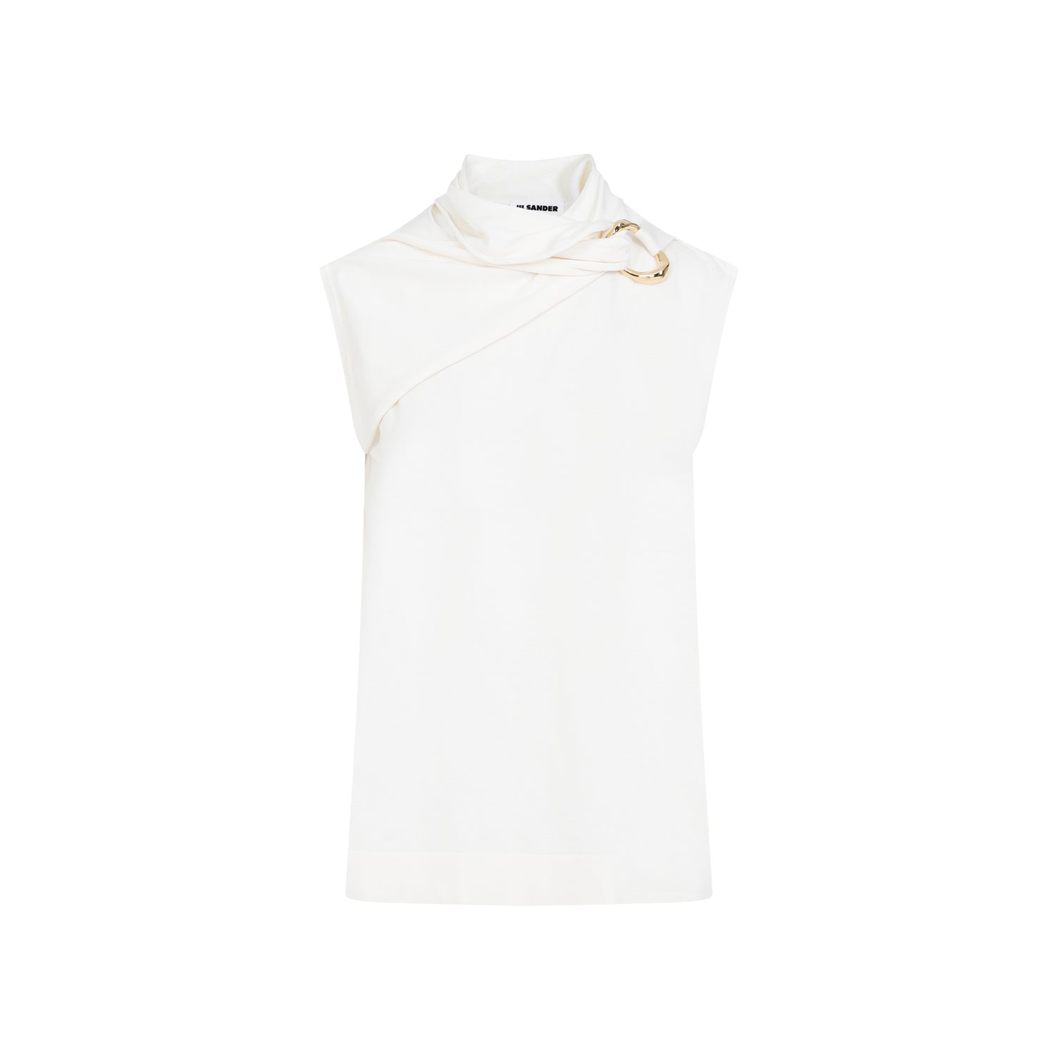 Jil Sander Draped Knitted Tank Top Women