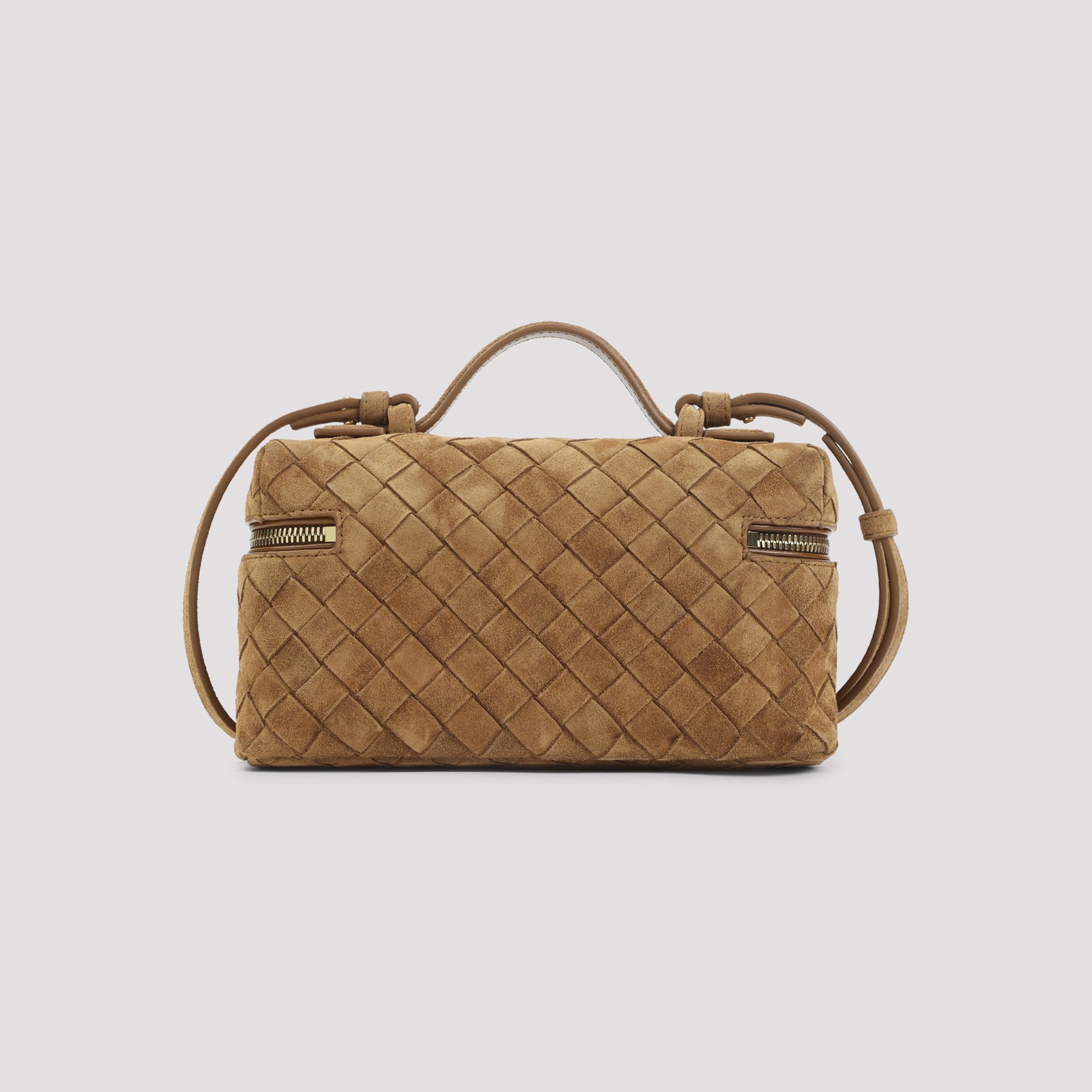 Bottega Veneta Bang Bang Suede Vanity Case Bag Women