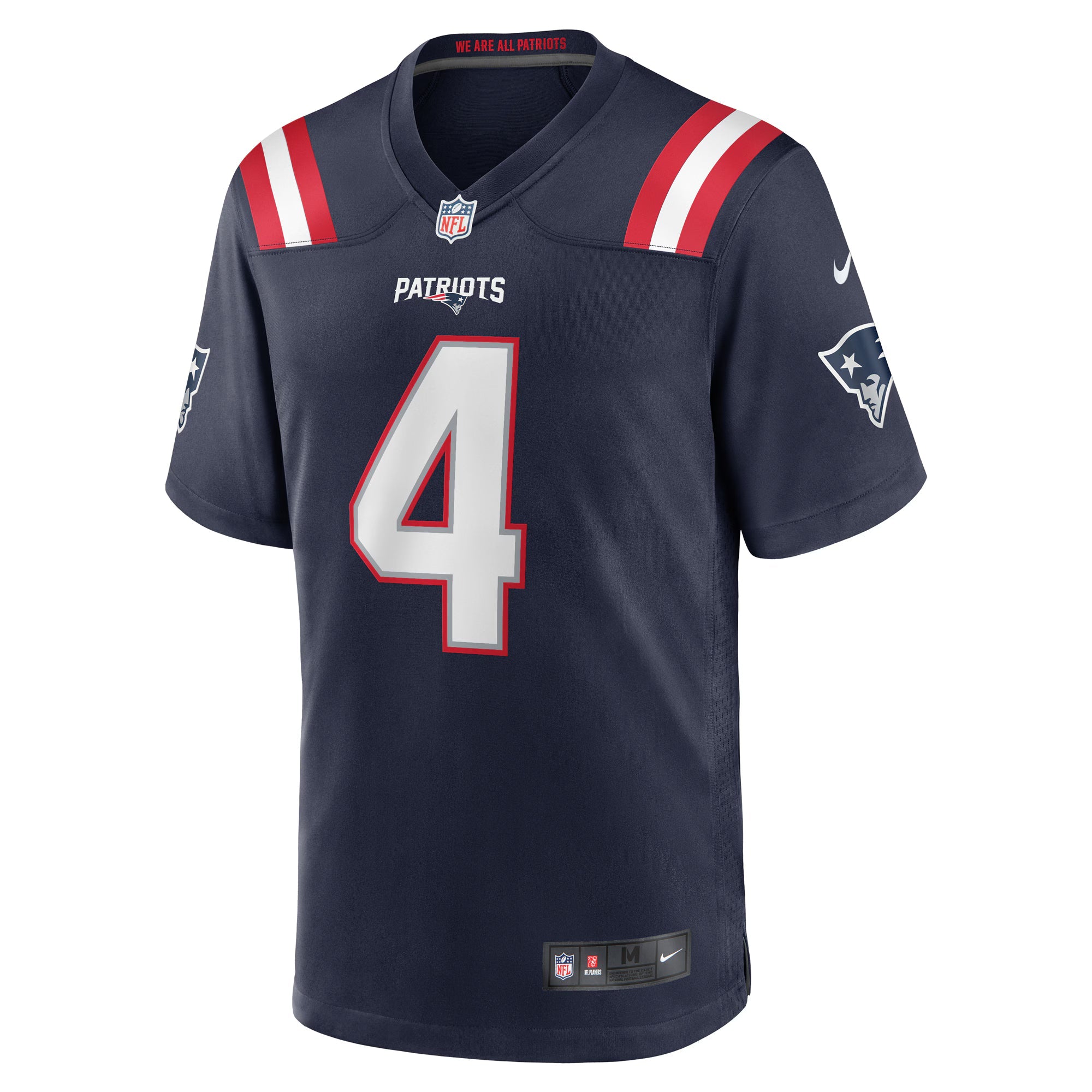 New England Patriots Antonio Gibson Navy Game Jersey