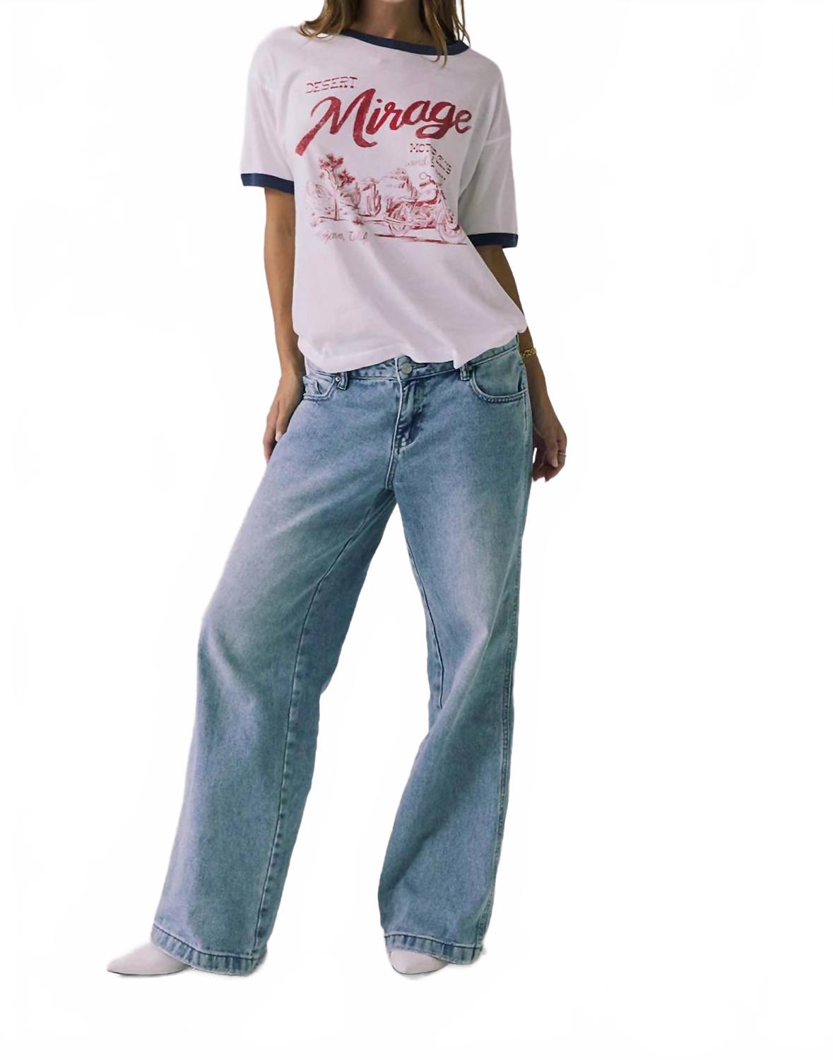 Desert Mirage Motor Club Tee In White