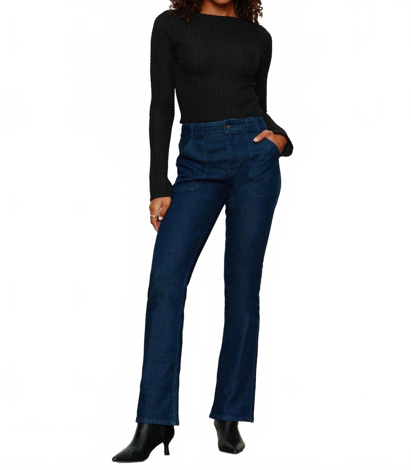 Hayden Bootcut Jeans In Plot Twist