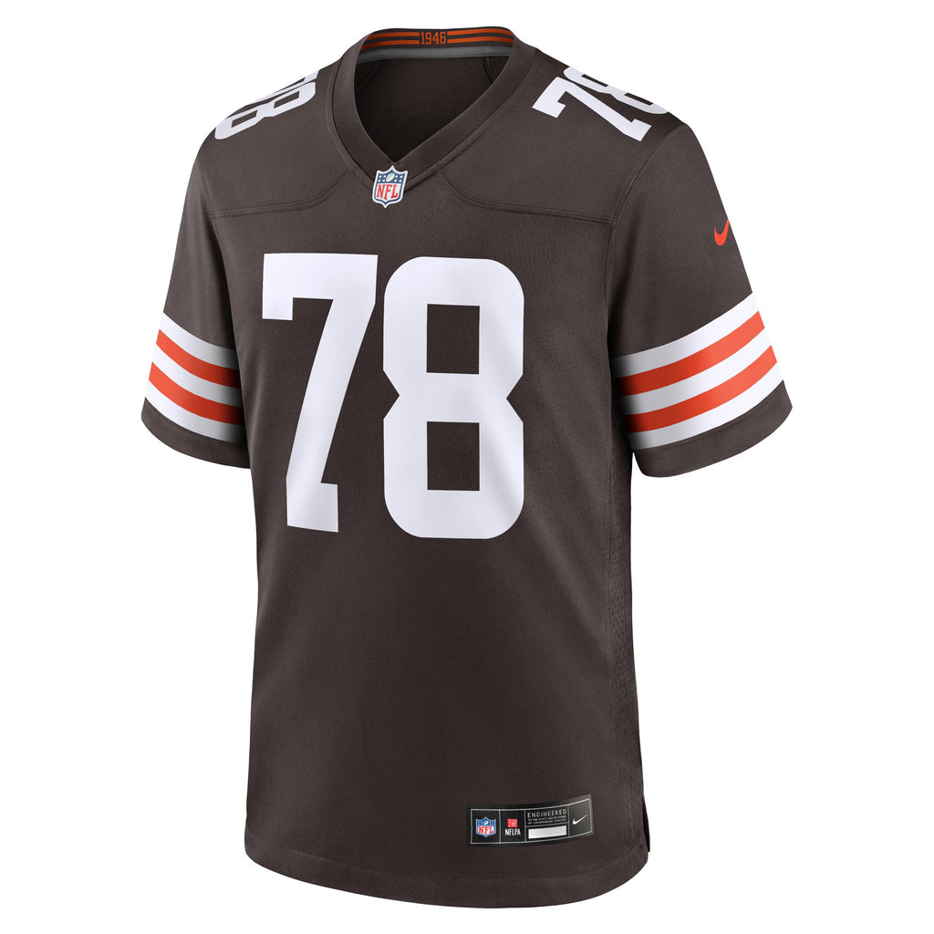 Cleveland Browns Jack Conklin Brown Team Game Jersey
