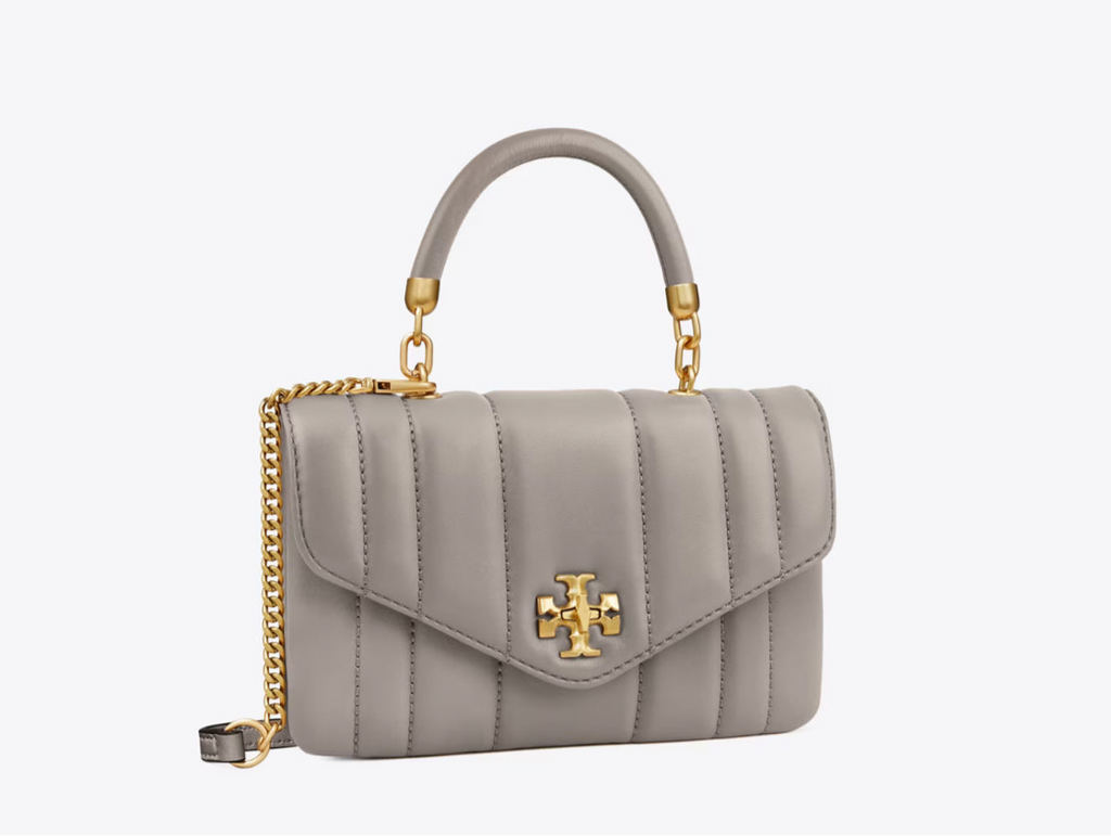 NWT Tory Burch Kira Top Handle Satchel Bag in Leather With Dust Bag