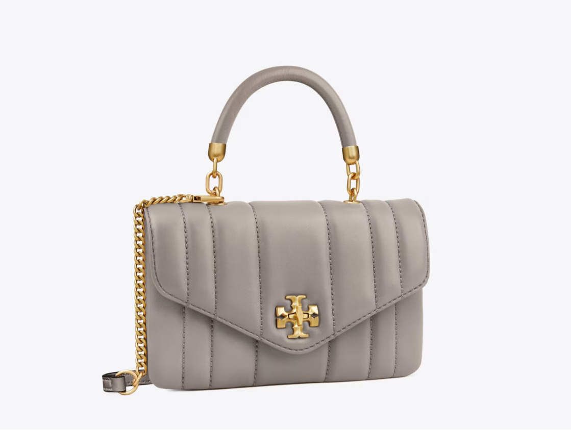 NWT Tory Burch Kira Top Handle Satchel Bag in Leather With Dust Bag