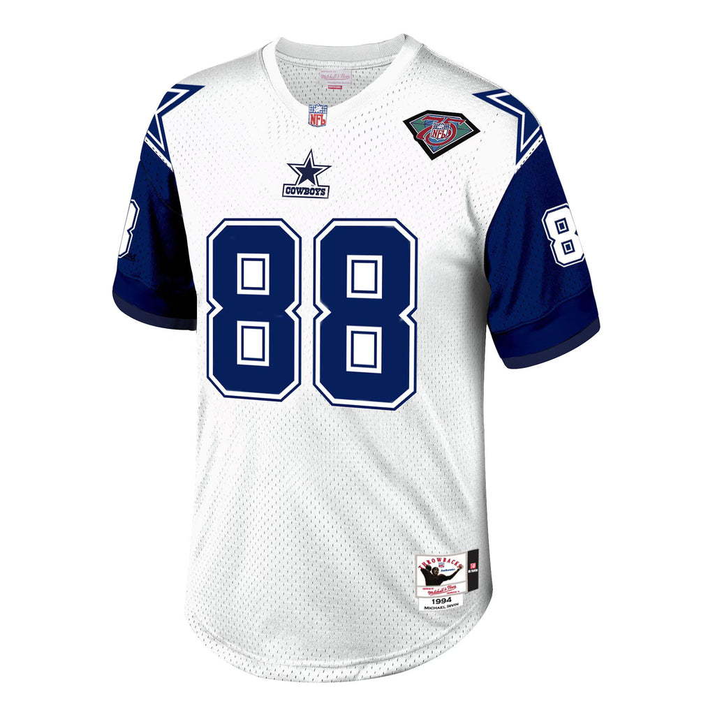 Dallas Cowboys 1994 Michael Irvin Mitchell & Ness White Authentic Throwback Retired Player Jersey