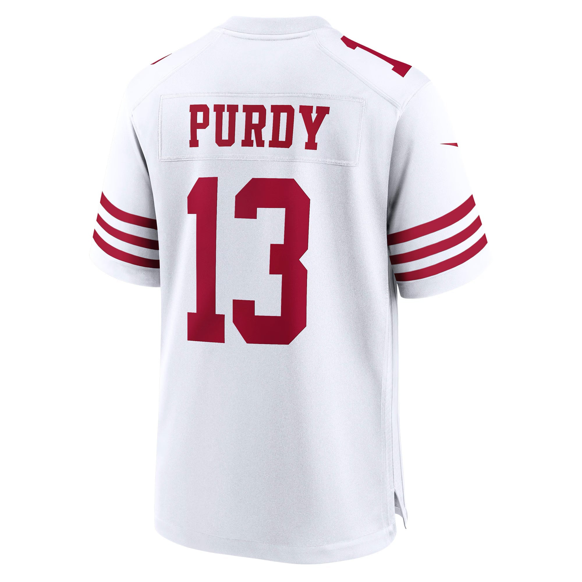 San Francisco 49ers Brock Purdy White Game Player Jersey