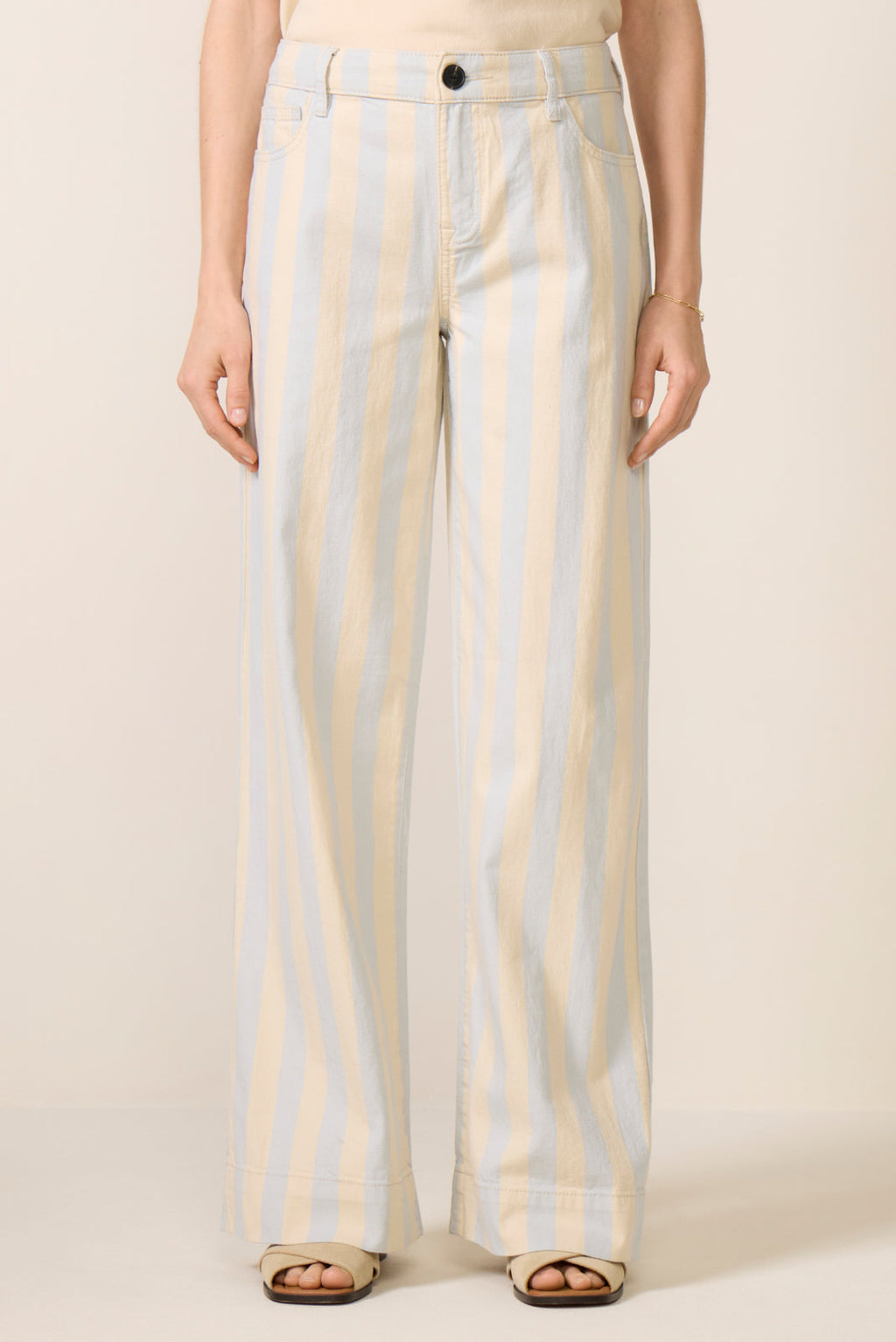 Women's Maker Wide Leg Stripe Pants