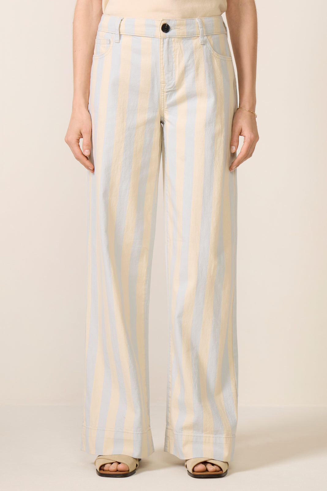 Women's Maker Wide Leg Stripe Pants