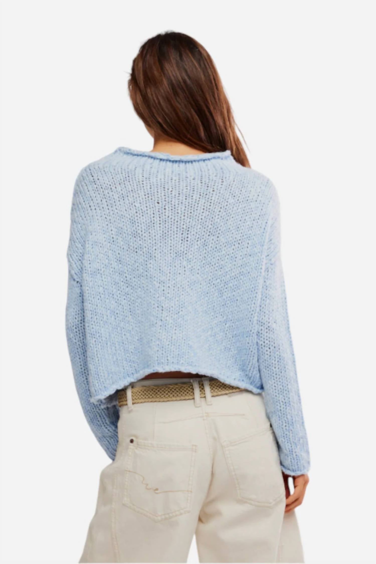 Opal Sweater In Cashmere Blue