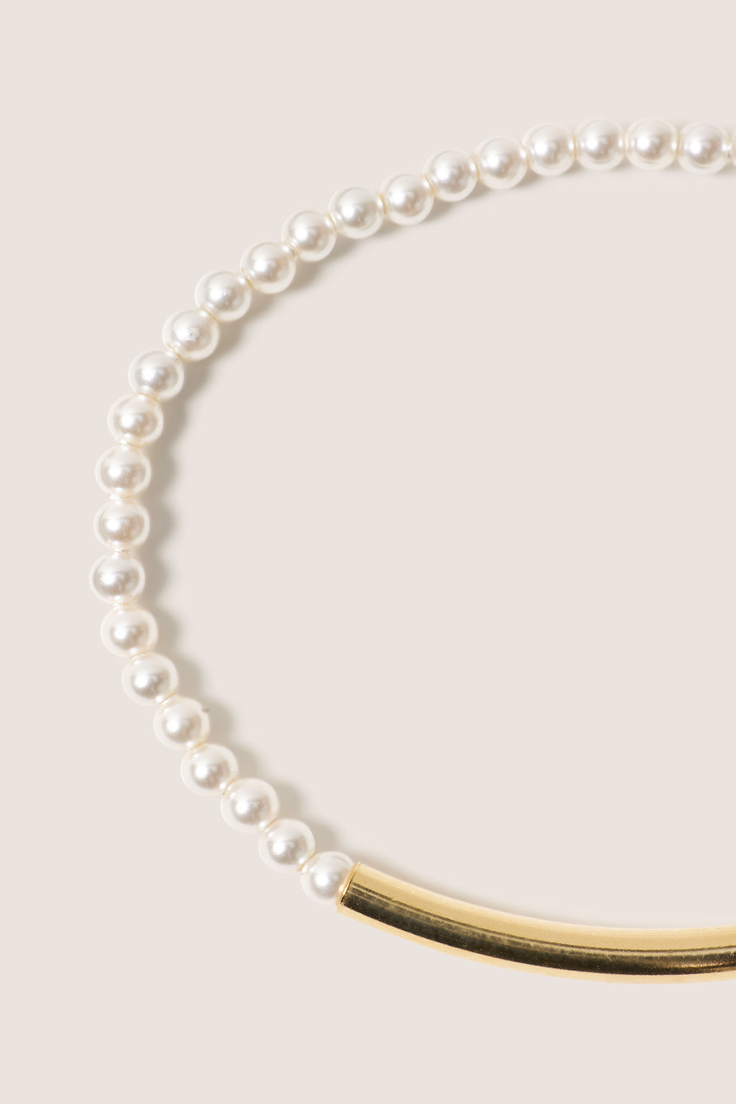 Women's Bliss Bar Smooth Pearl 3mm Bracelet
