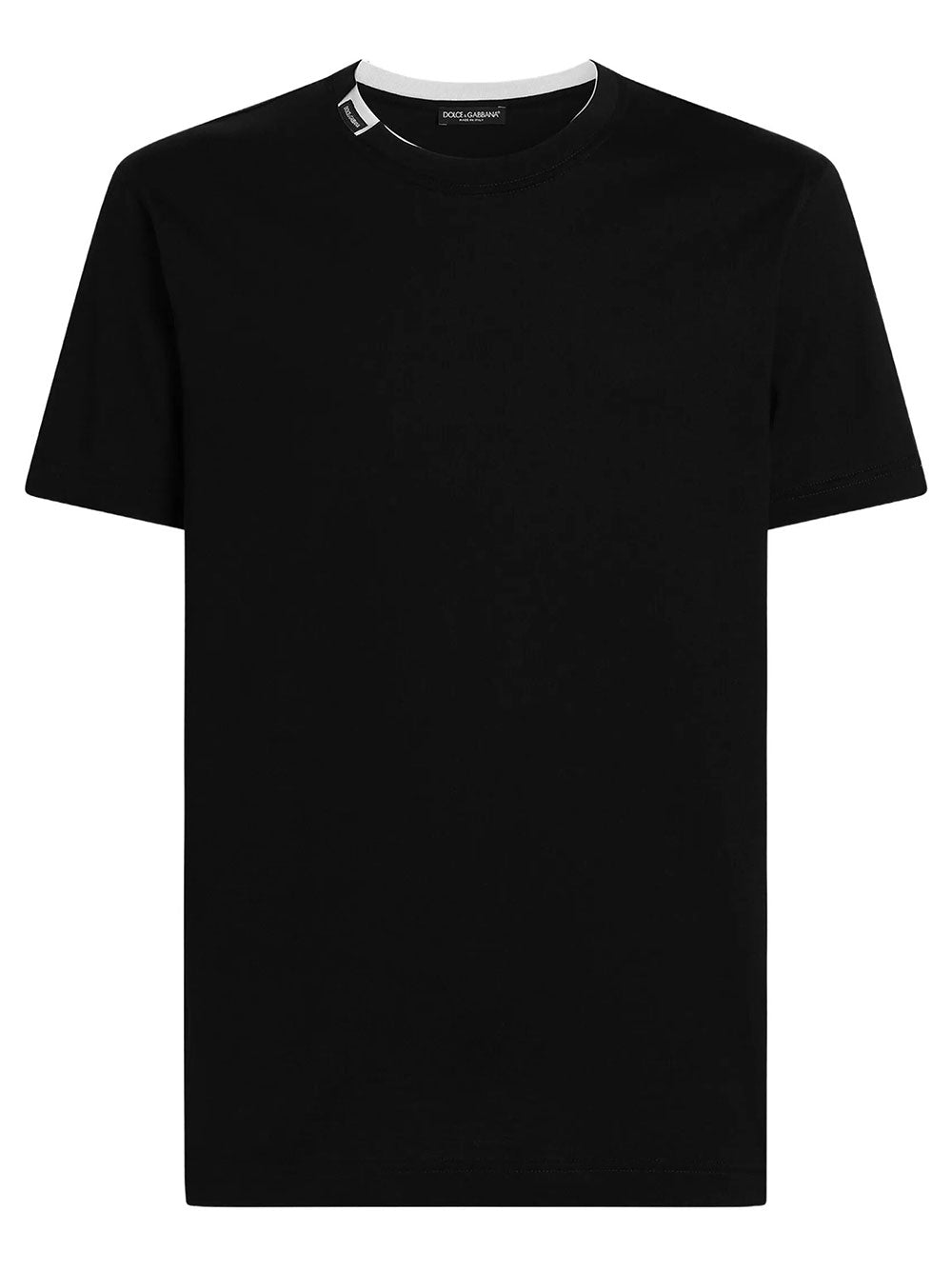 Dolce & Gabbana Men Cotton Jersey T-Shirt