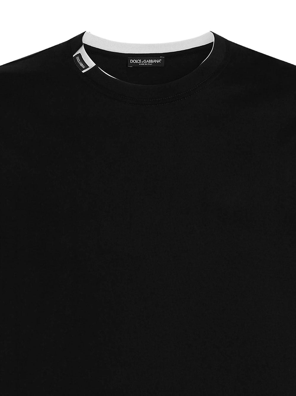 Dolce & Gabbana Men Cotton Jersey T-Shirt