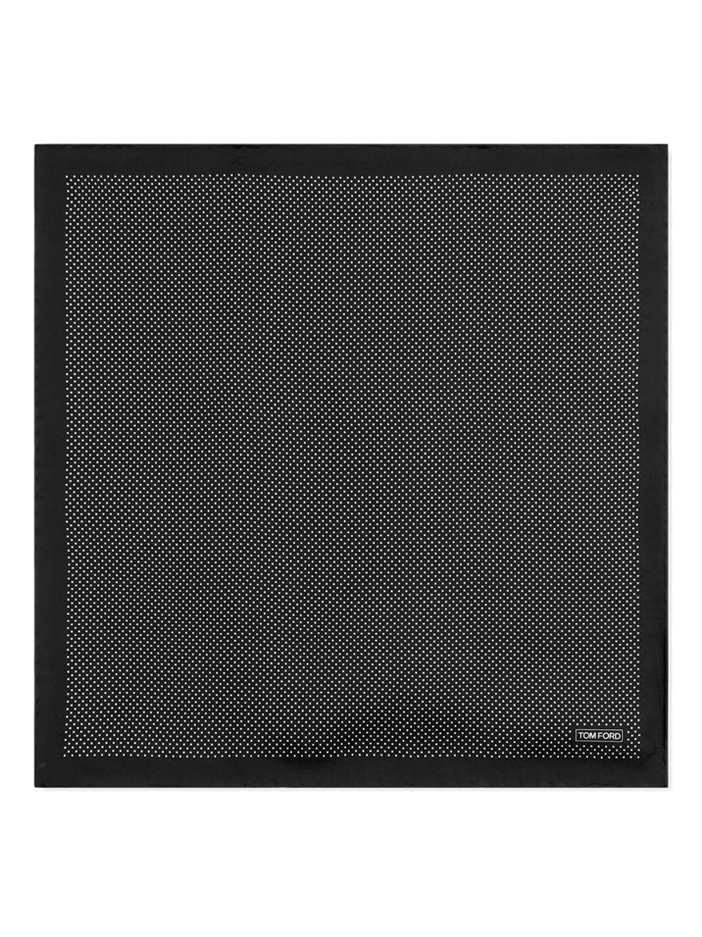 Tom Ford Men Dot-Print Silk Pocket Square