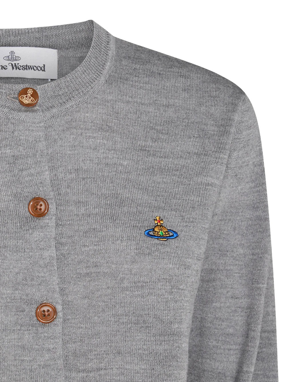Vivienne Westwood Women Bea Ribbed-Knit Cardigan