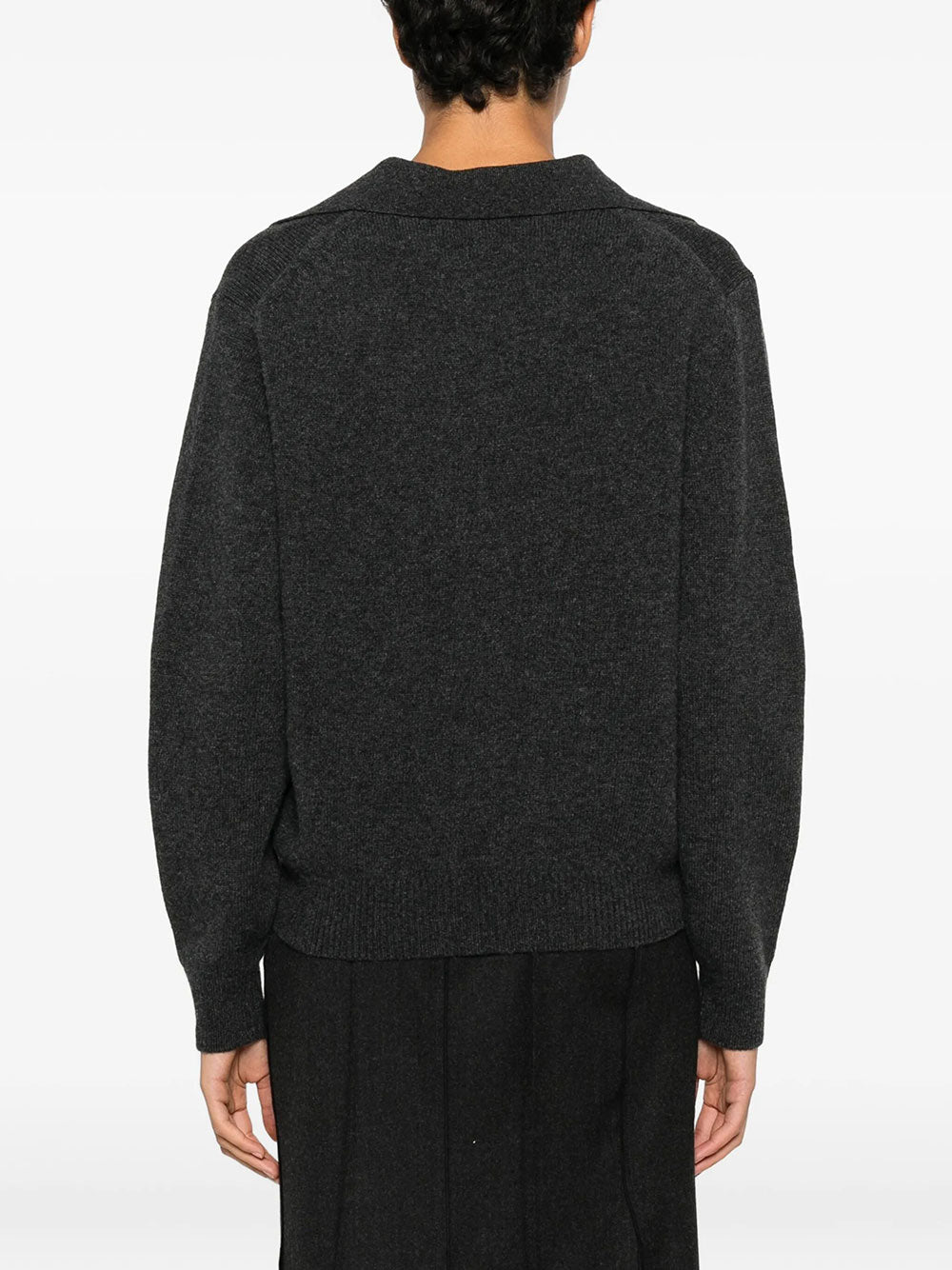 Victoria Beckham Women Genevieve Polo Jumper In Merino Wool