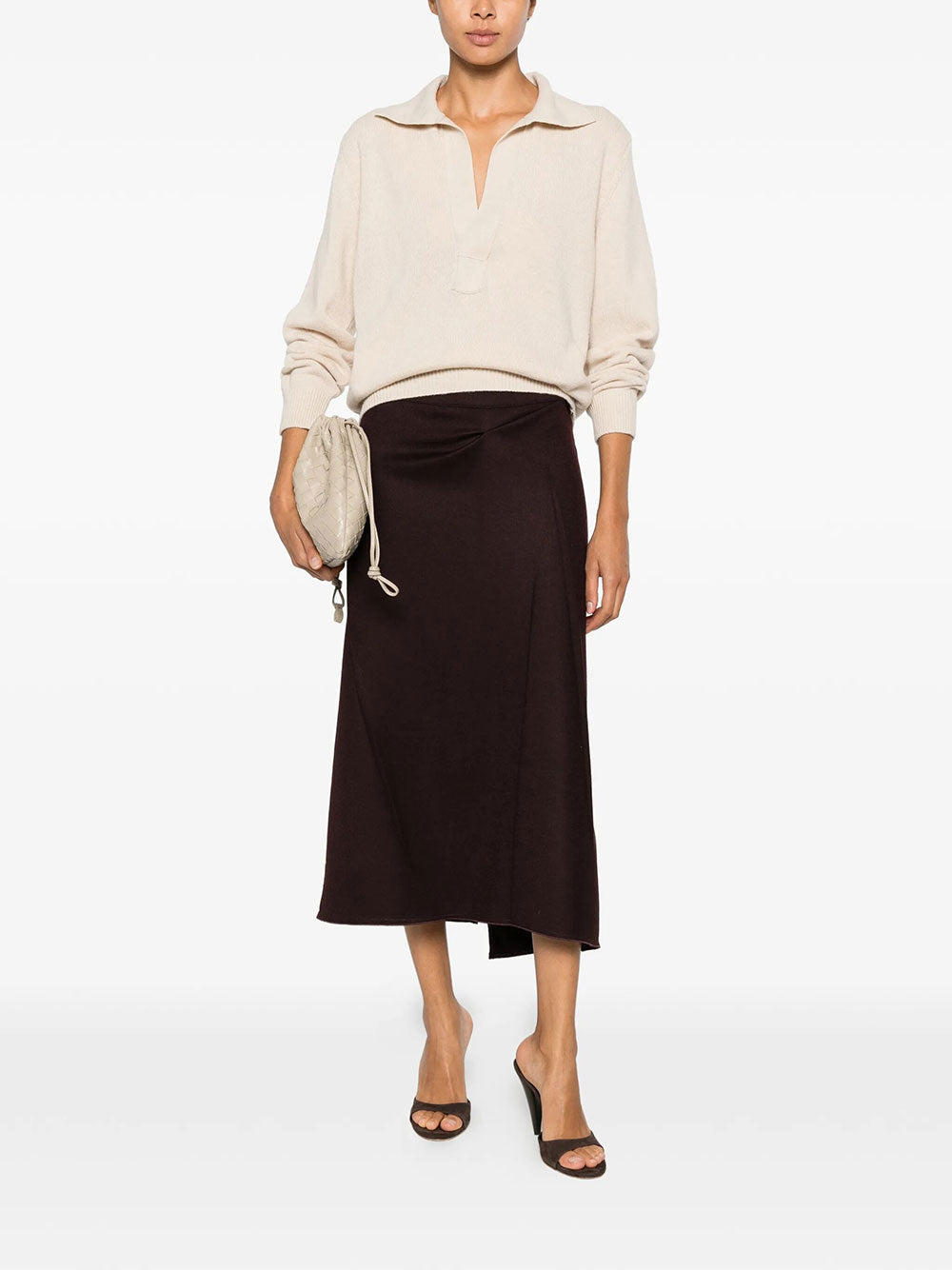 Victoria Beckham Women Pressed Tailored Skirt