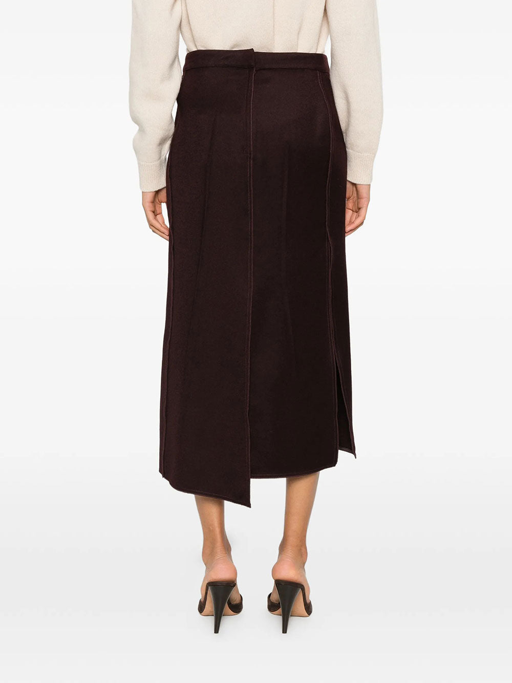 Victoria Beckham Women Pressed Tailored Skirt