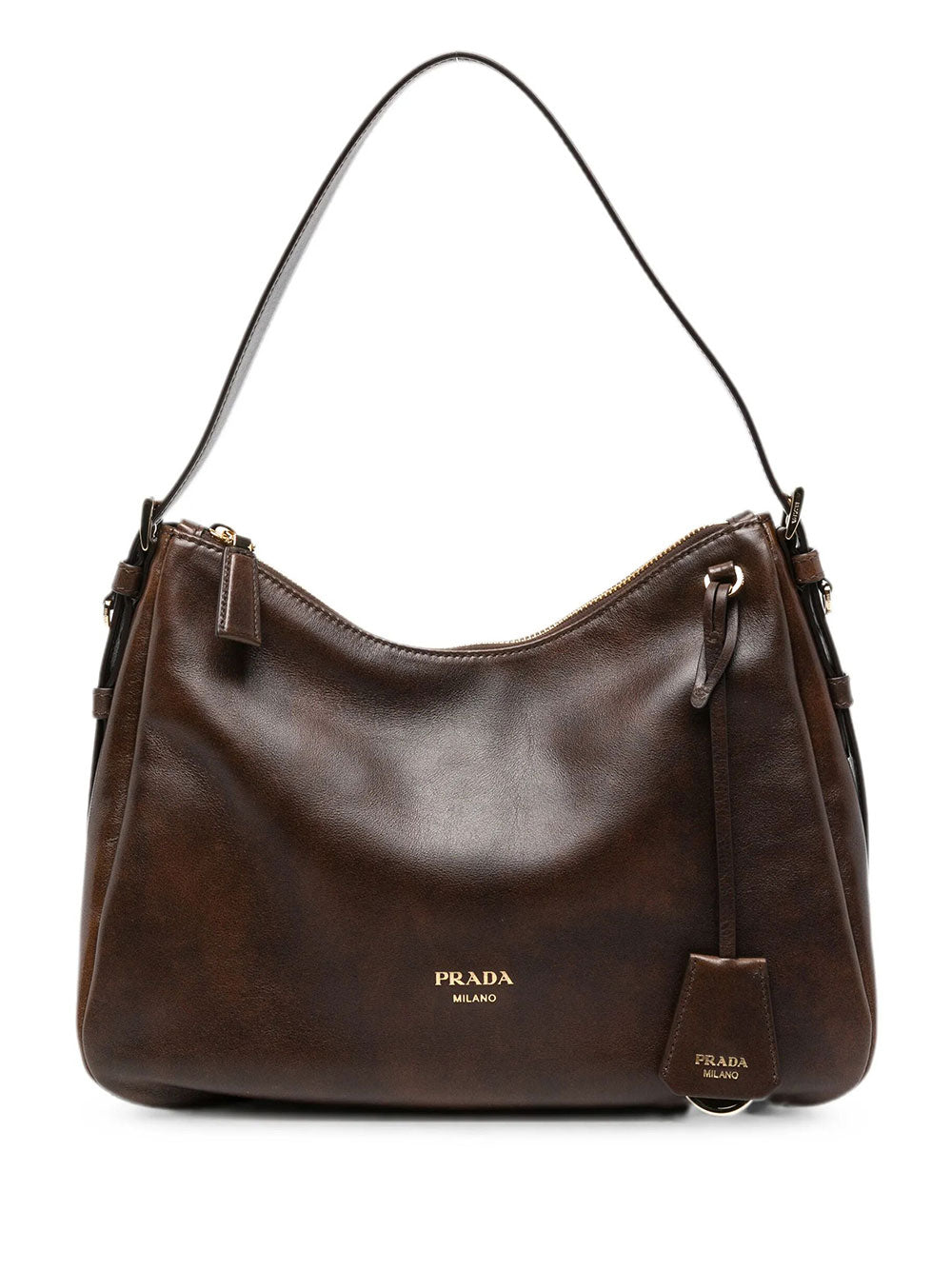 Prada Women Leather Shoulder Bag