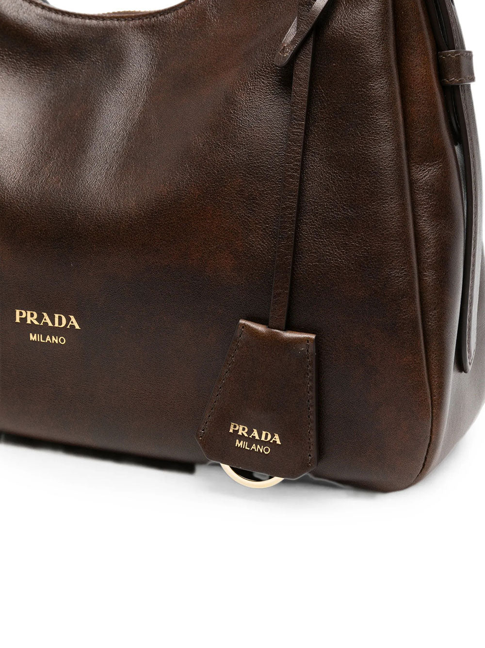 Prada Women Leather Shoulder Bag