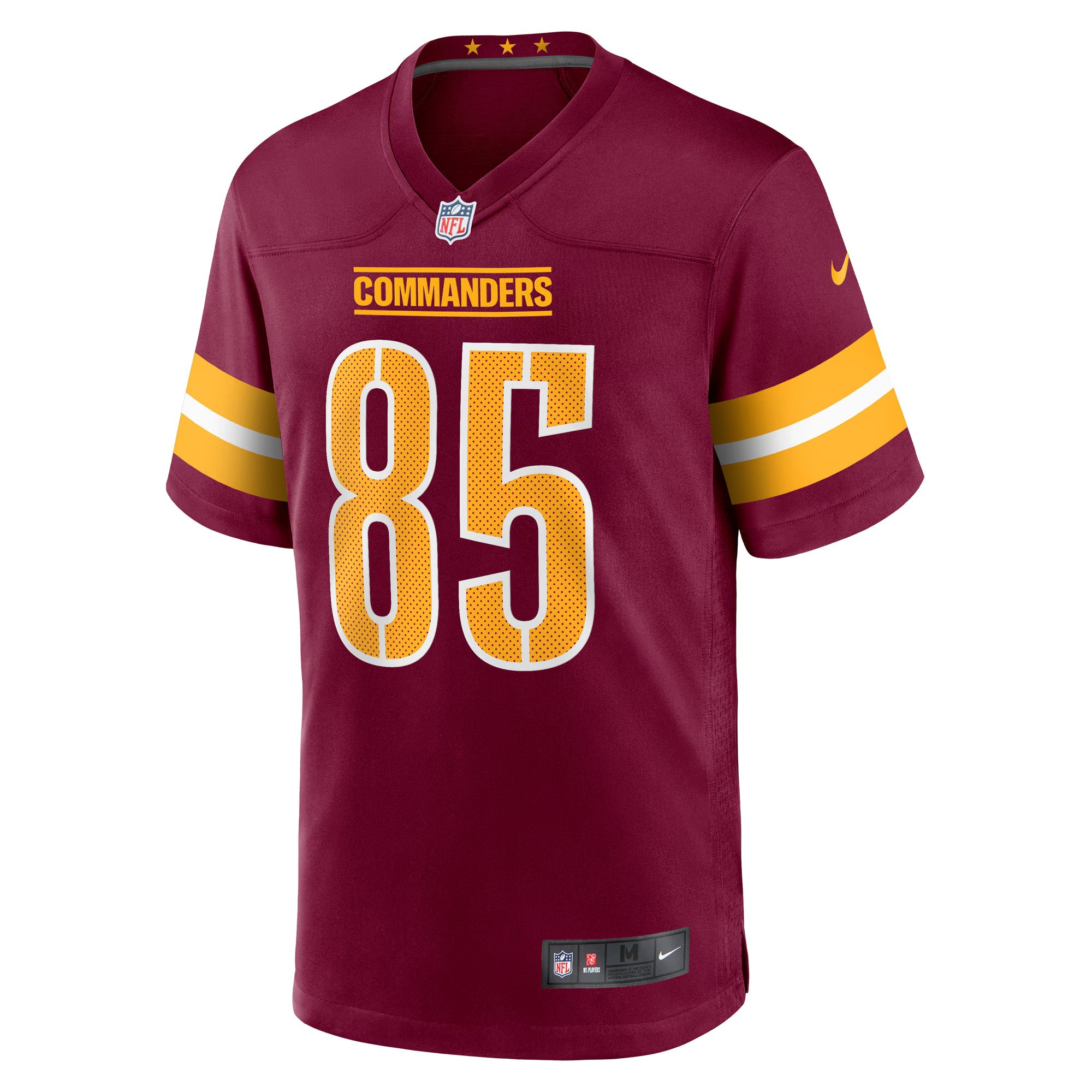Washington Commanders Cole Turner Burgundy Player Game Jersey