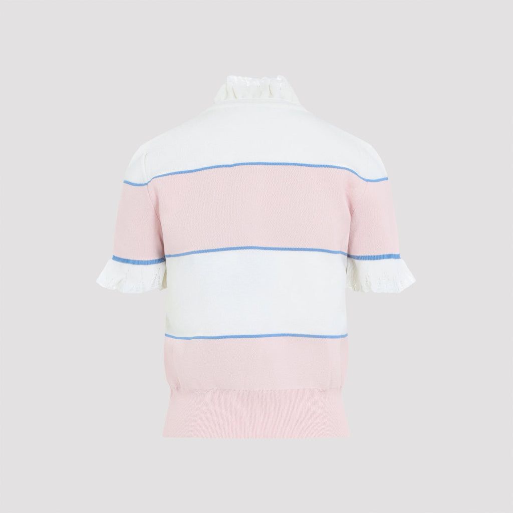 Alexander Mcqueen Stripe Top Women