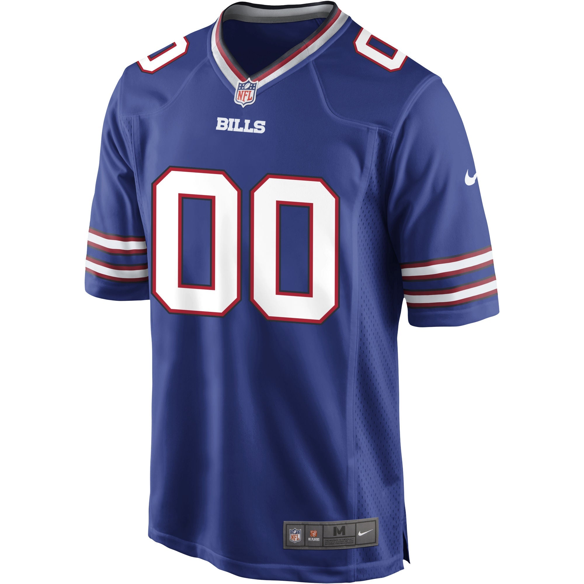 Buffalo Bills Royal Custom Game Jersey