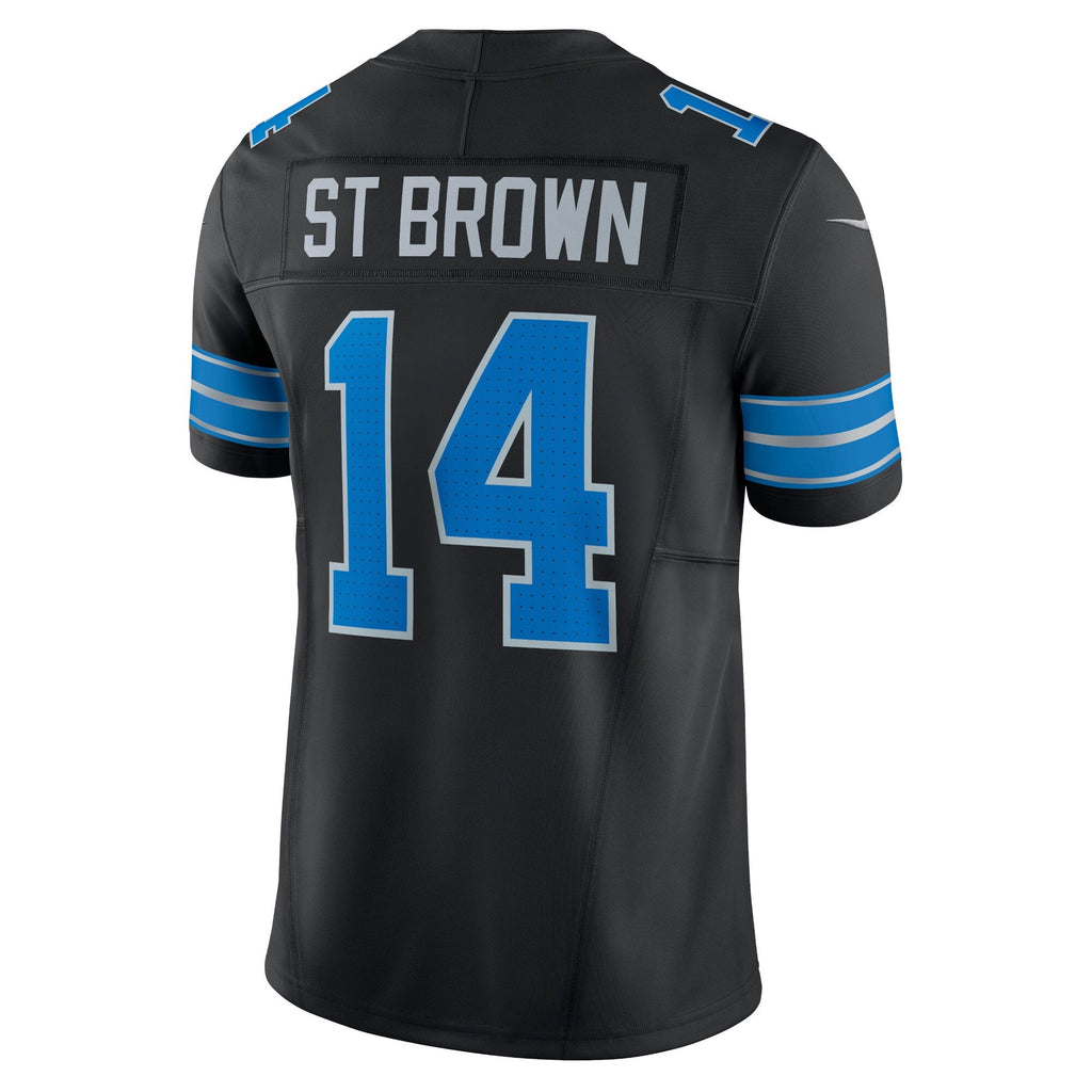 Detroit Lions Amon-Ra St. Brown Black 2nd Alternate Vapor F.U.S.E. Limited Jersey