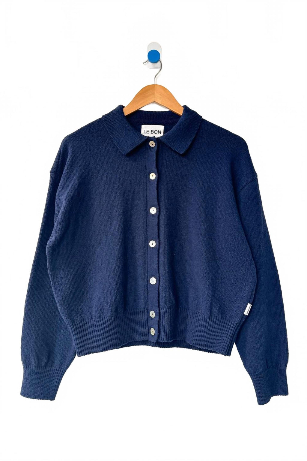 The Club Cardigan In Navy