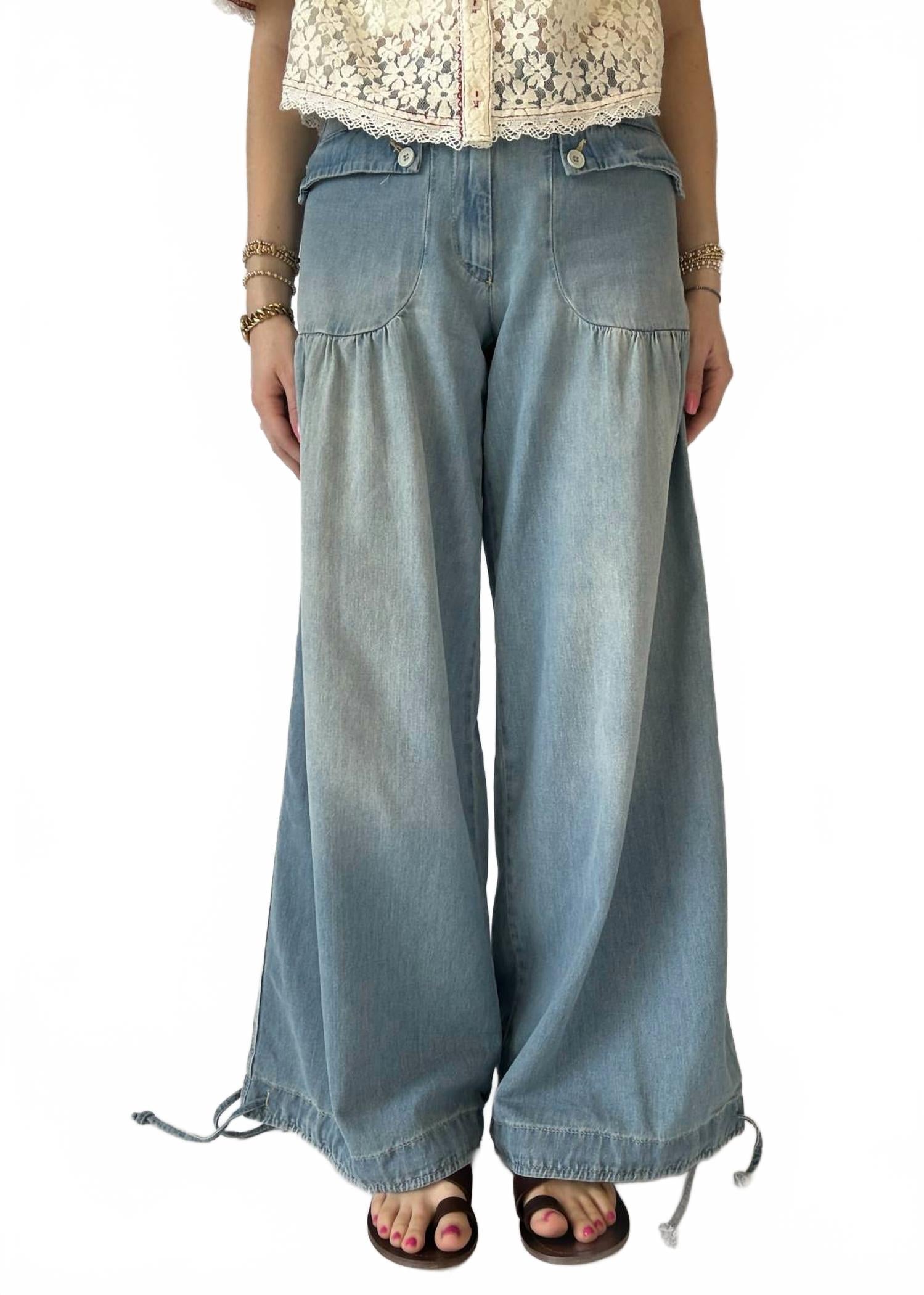 Mid-Rise Lotus Jean In Bijou Blue