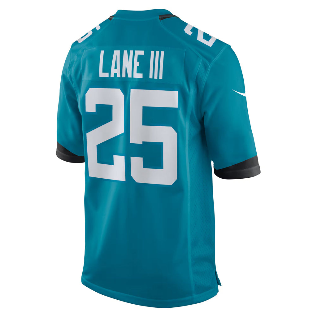 Jacksonville Jaguars Rayuan Lane III Teal Team Game Jersey
