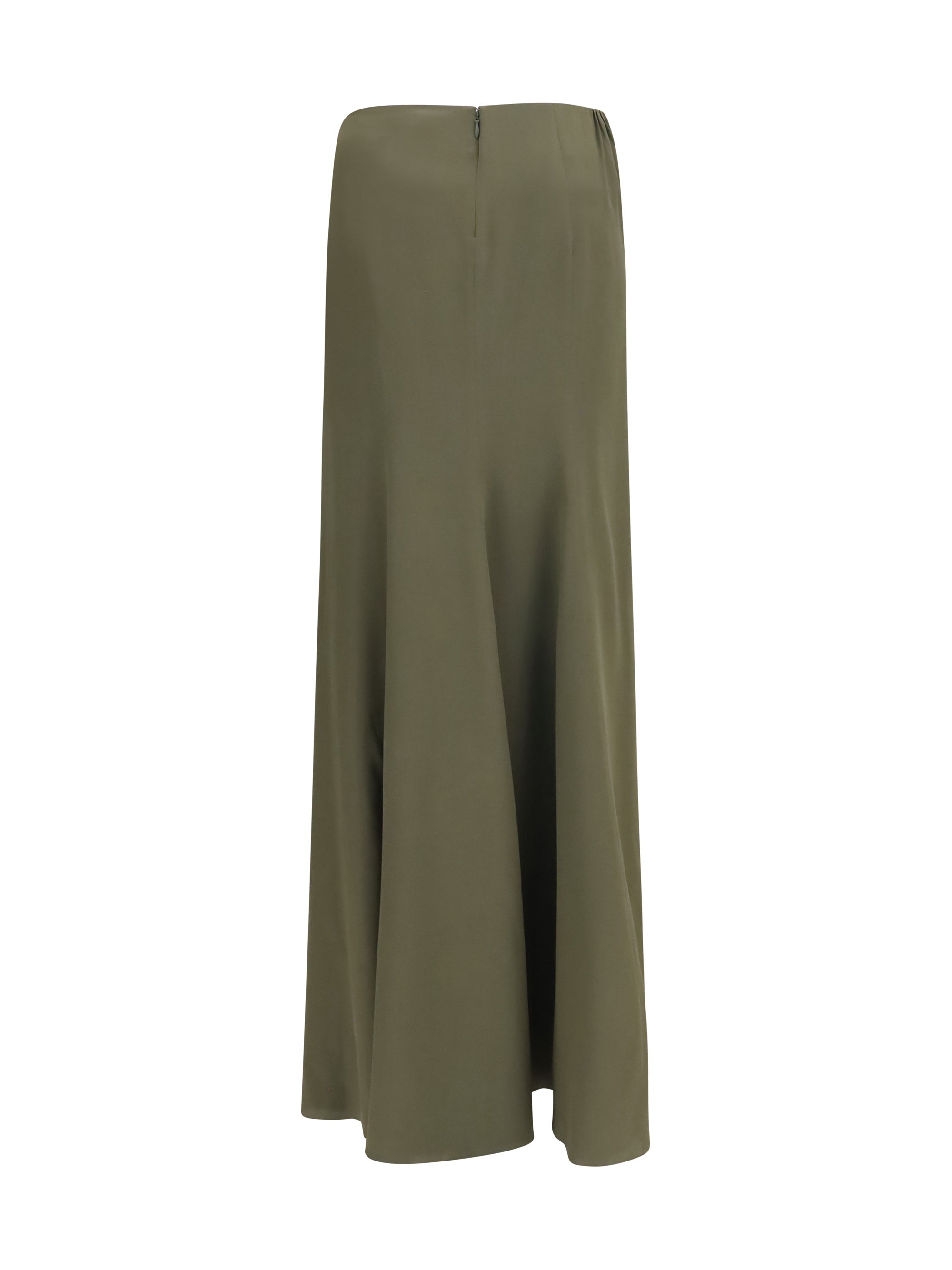 Alexander Mcqueen Women Draped Long Skirt